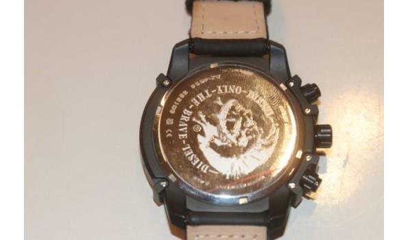 horloge DIESEL type DZ4556, werking niet gekend, met gebruikssporen